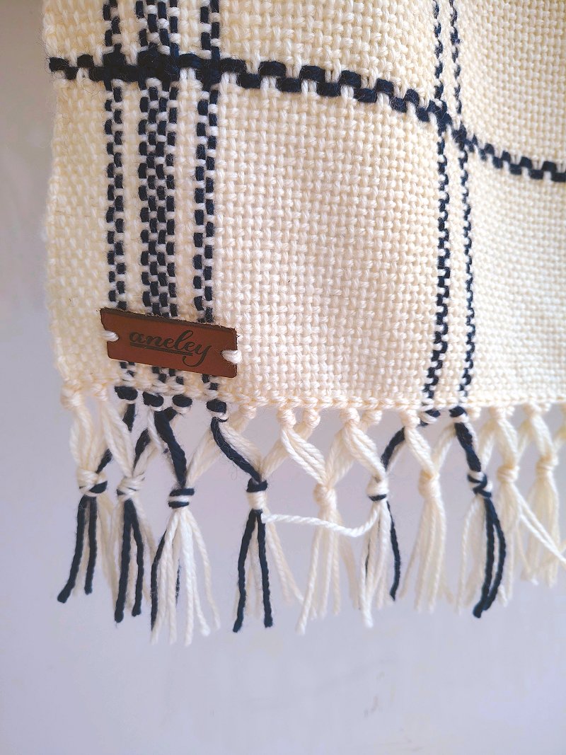 Pashminas Piren tejidas en telar artesanales